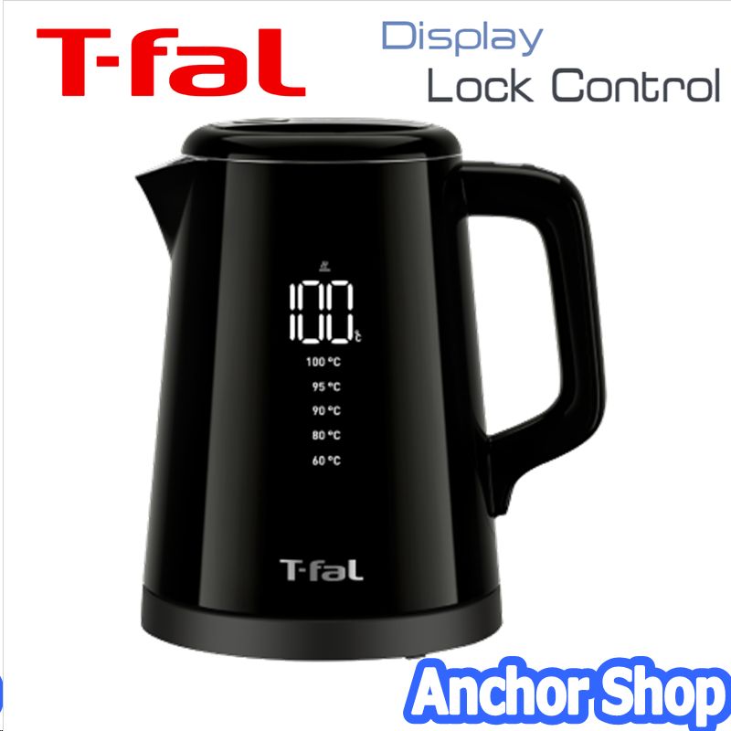 T-fal ディスプレイ ロック コントロール 0.8L KO8568JP （ブラック） 電気ケトルの商品画像