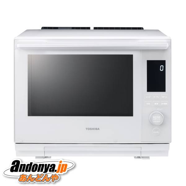 TOSHIBA オーブンレンジ ER-T60 オーブンレンジ 石窯ドーム 角皿式スチーム 23L ER-Y60-W グラン