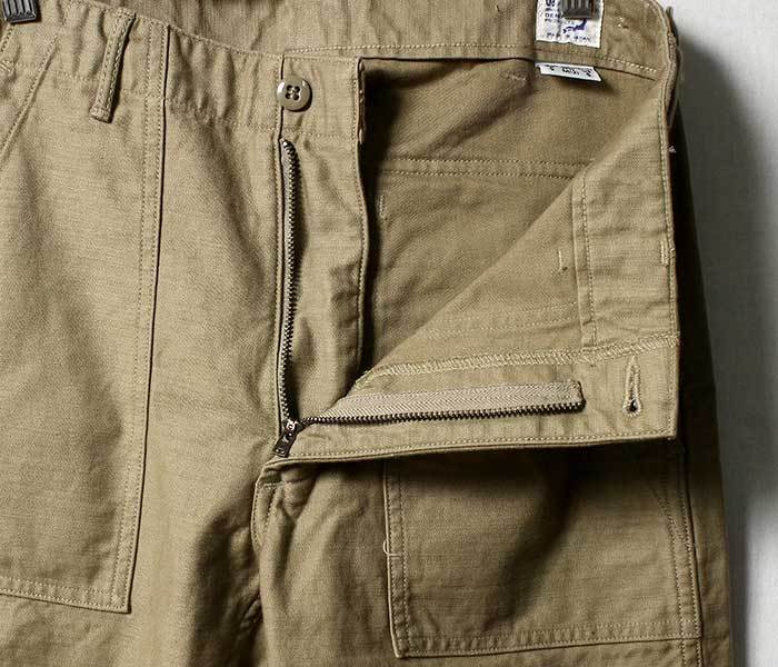 orSlow или s low fa чай g брюки 5032 Baker брюки тонкий Fit хаки бежевый (01-5032-40)