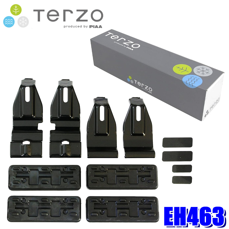 PIAA/Terzoベースフット　 レインモールタイプフット EF8TM Amazon | TERZO テルッツオ EF8TM ハイルーフ車用 レインモール