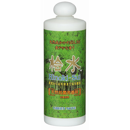 グリーンノート 桧水 500ml 浴用入浴剤の商品画像