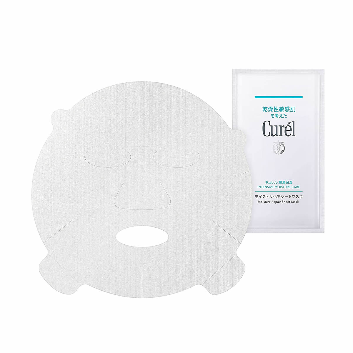 キュレル 潤浸保湿 モイストリペアシートマスク 4枚入×1（医薬部外品）の商品画像