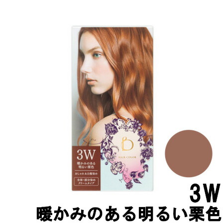 SHISEIDO ベネフィーク ヘアカラー 3W BENEFIQUE ヘアカラーリング