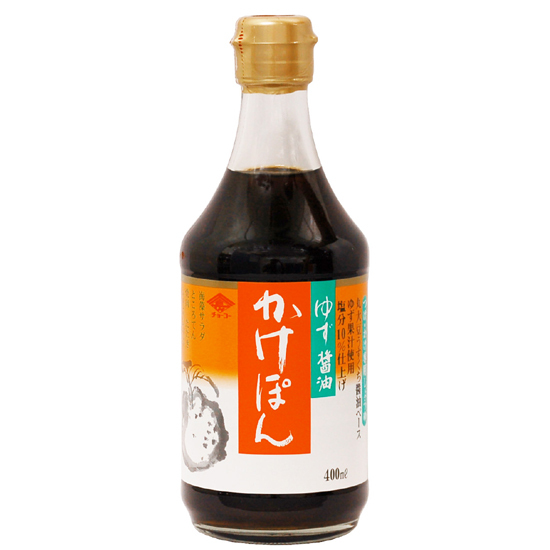 チョーコー ゆず醤油 かけぽん 400ml×1本の商品画像