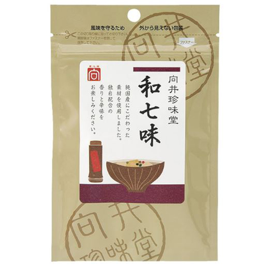ムソー 向井 香辛料 和七味 10g×1袋の商品画像