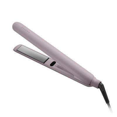 SALONIA スムースシャイン ストレートアイロン 24mm ピンク SALONIA サロニア スムースシャイン ストレートヘアアイロン 24mm