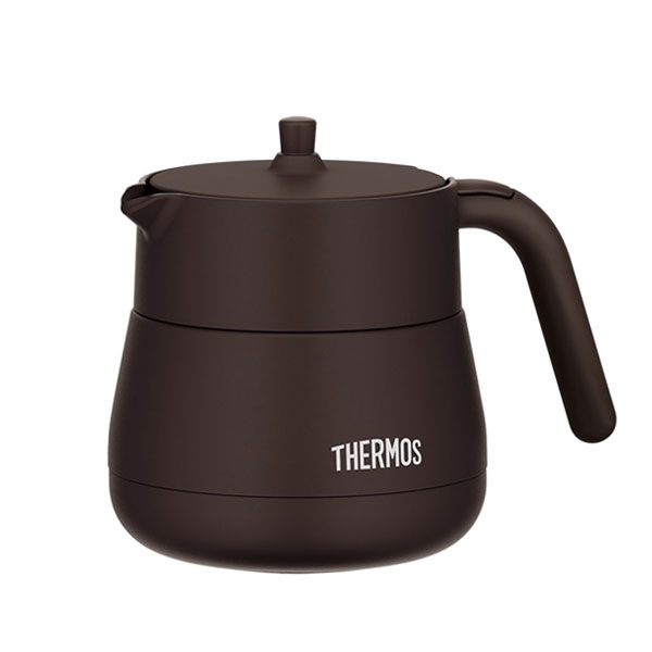 THERMOS THERMOS 真空断熱ティーポット 450ml（ブラウン）TTE-450BW ティーポットの商品画像