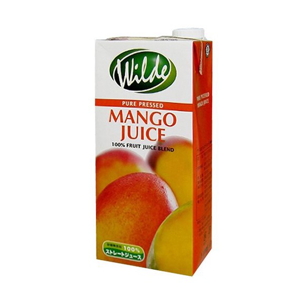 Wilde Fruit Juice ワイルド マンゴージュース 紙パック 1L×1 フルーツジュースの商品画像