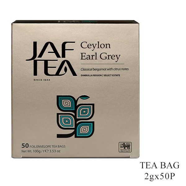 JAF TEA クラシックゴールド セイロンアールグレイ ティーバッグ 50袋 ×1セット