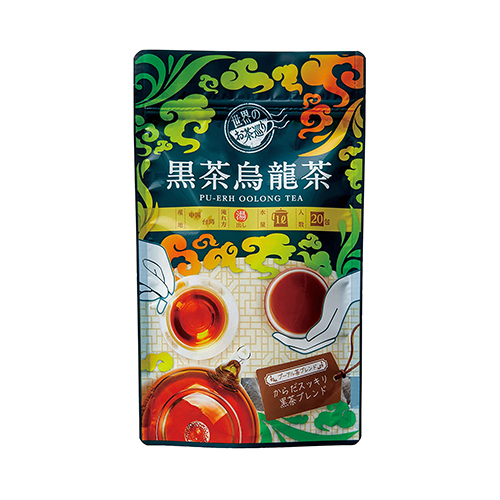 世界のお茶巡り 黒茶烏龍茶 ティーバッグ 1.5g×20P×1個の商品画像
