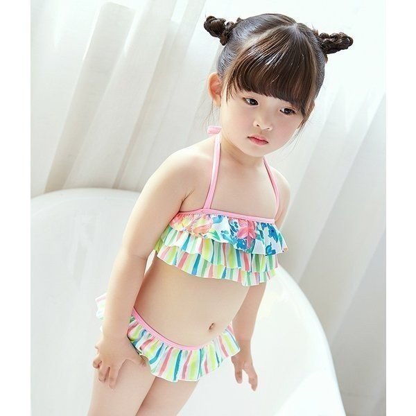キッズ 水着 子供 女の子 可愛い 子供 衣装 ドレス 衣装 ドレス プール 海 小学校 保育園 幼稚園 90 100 110 115 120 130 140 angecoco アンジュココ