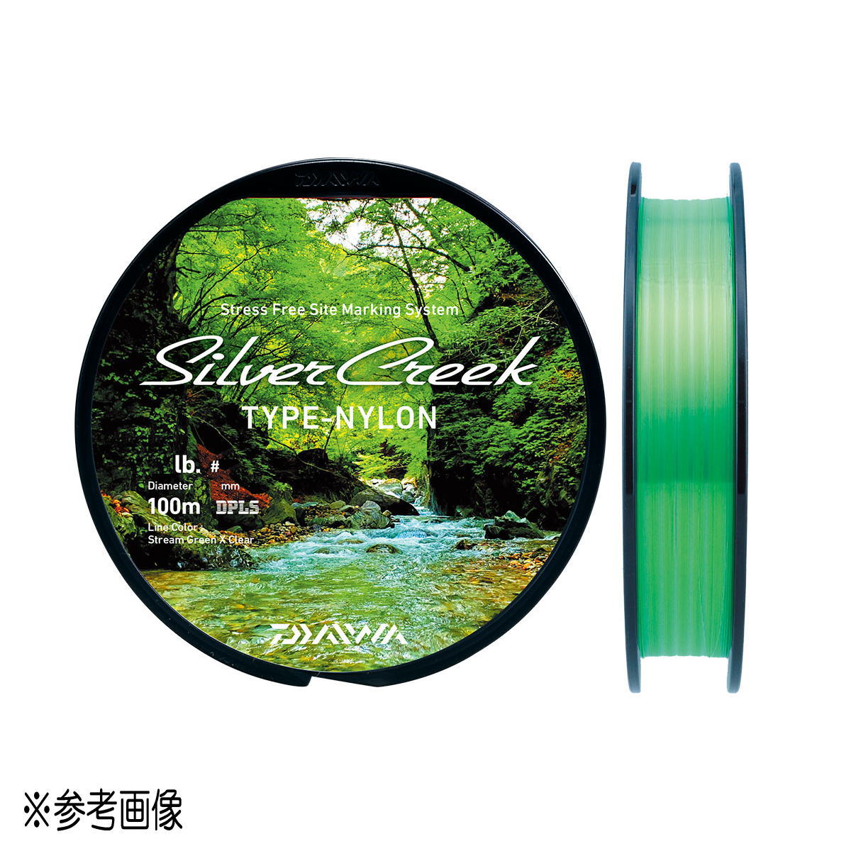 ダイワ (DAIWA) シルバークリーク タイプN (ナイロン) ライムグリーン