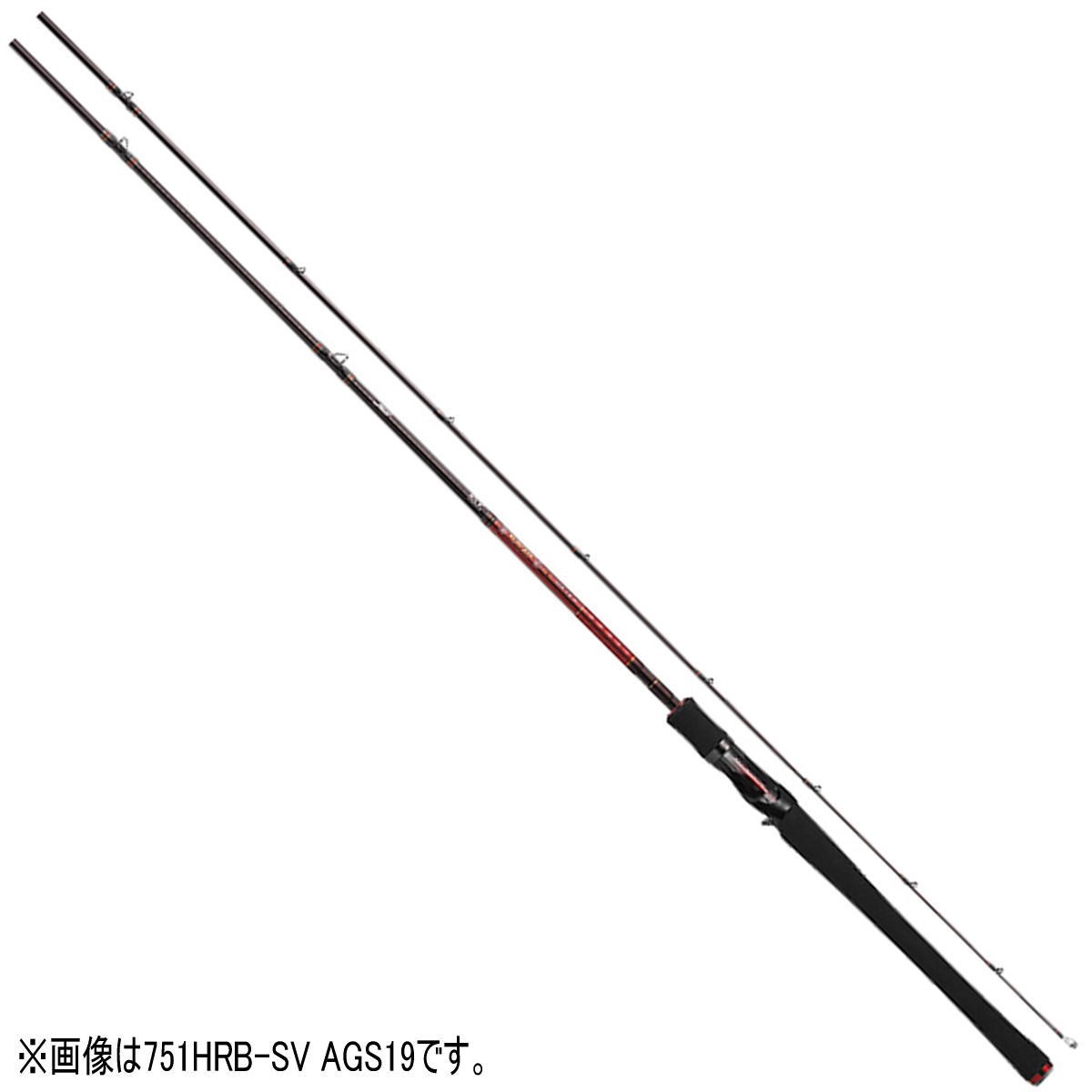 DAIWA ハートランドAGS ベイトキャスティングモデル 751HRB-SV-AGS19の商品画像