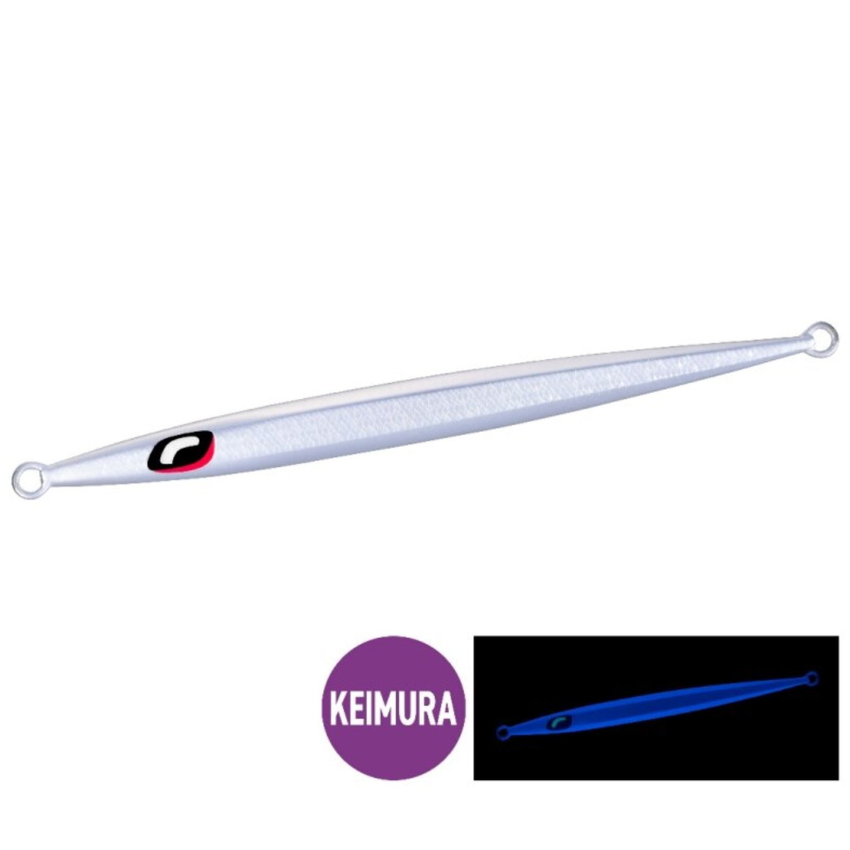 オシア スティンガーバタフライ イージーぺブル 170g JV-C17S 021 Sケイムラシルバー