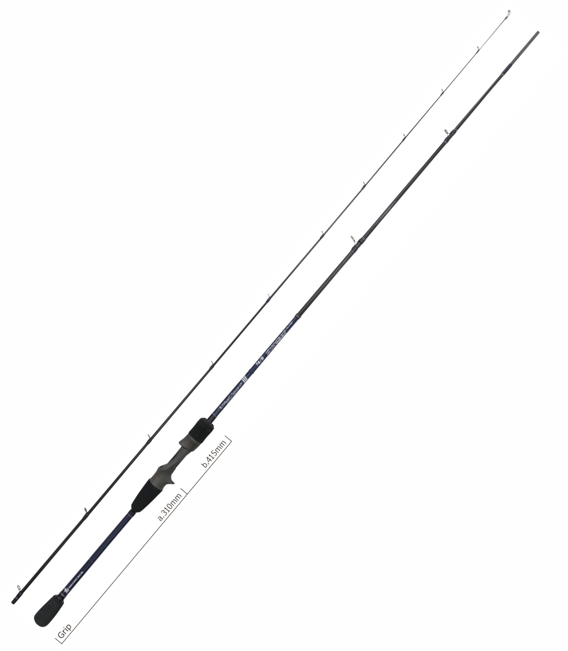 yamaga blank s blue current III (Blue Current) 78/B light game rod 