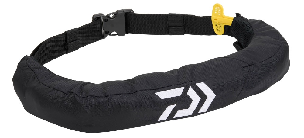 ダイワ（DAIWA） インフレータブルライフジャケット （ウエストタイプ自動・手動膨脹式）DF-2724 （ブラック）の商品画像