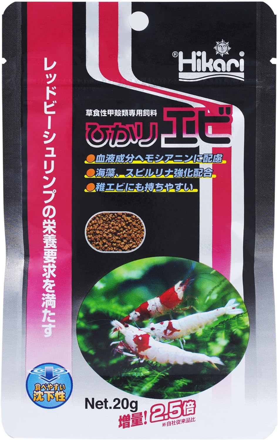 Hikari（ペット用品） キョーリン ひかり エビ 20g×1個 魚のエサの商品画像