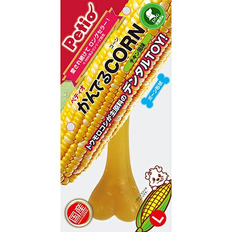 ペティオ かんでるCORN チキン風味 Lサイズ 大型犬用×1個の商品画像