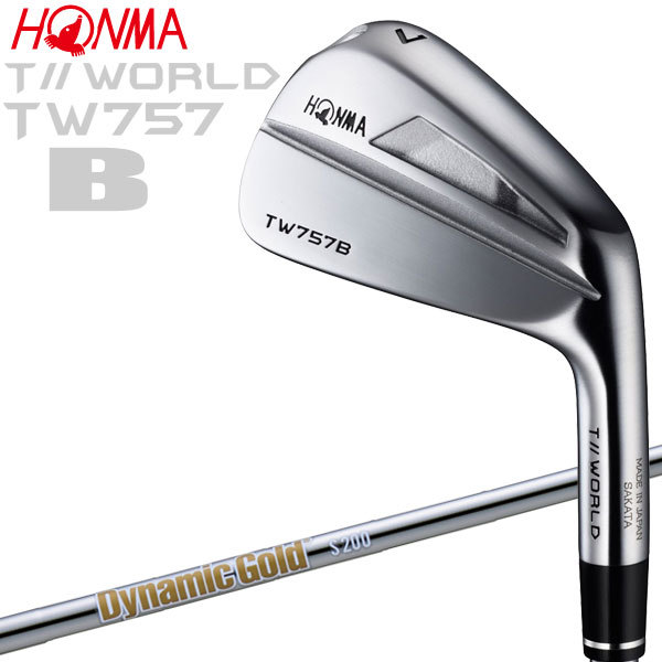 HONMA GOLF HONMA GOLF T//WORLD TW757B アイアンセット 6本［Dynamic Gold HT］ TOUR WORLD TW757 アイアンセットの商品画像