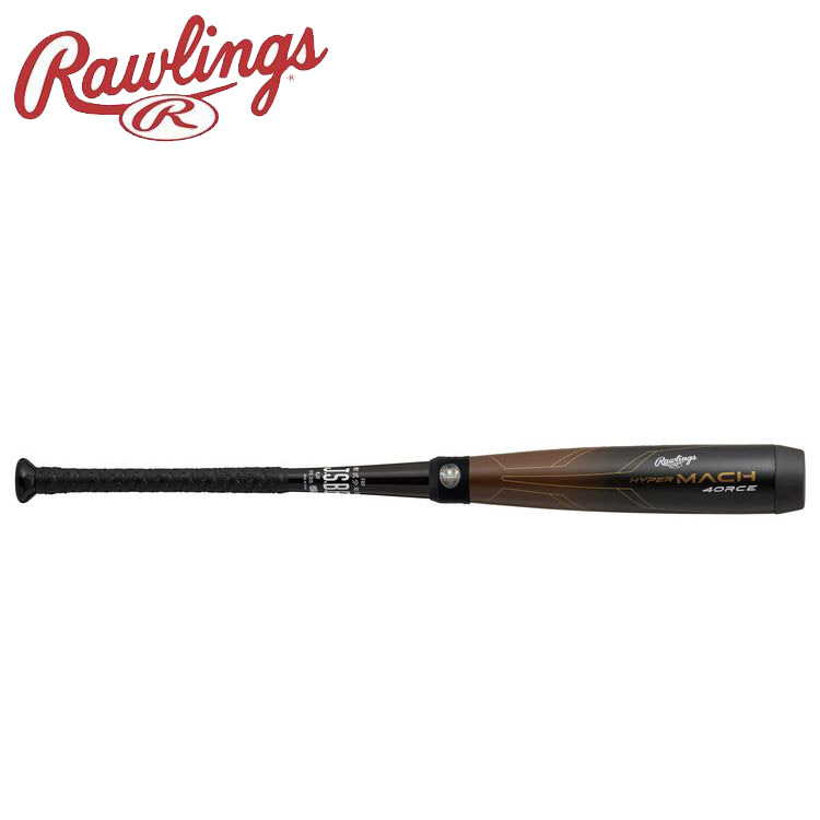 Rawlings HYPER MACH 4ORCE 74cm （ゴールド） BJ3HM4C ハイパーマッハ 軟式バットの商品画像