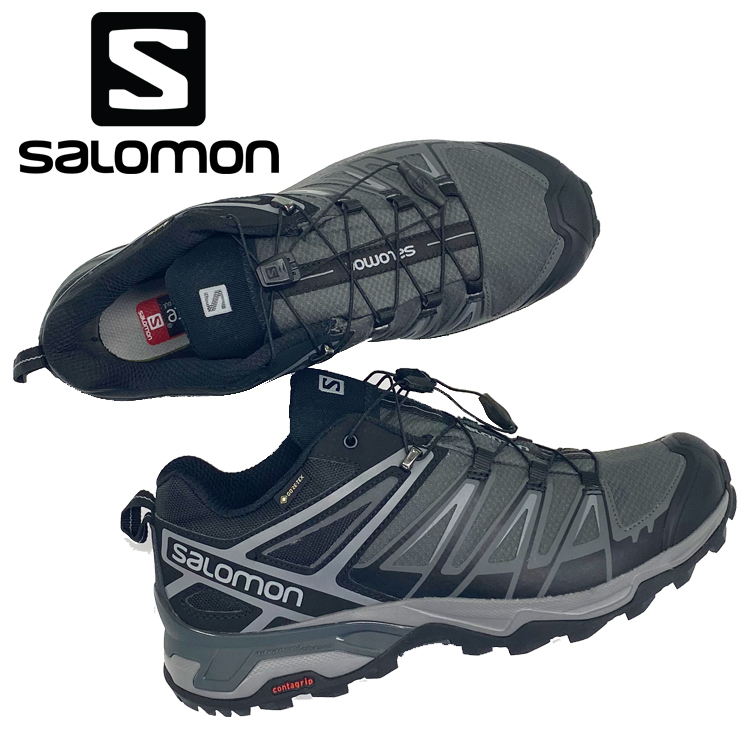 SALOMON メンズ X ULTRA 3 GTX（Black/Magnet/Quiet Shade 