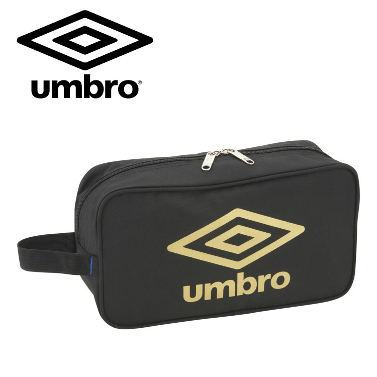 umbro ジュニア用洗えるシューズケース UUDVJA04-BK （ブラック） サッカー、フットサル バッグの商品画像