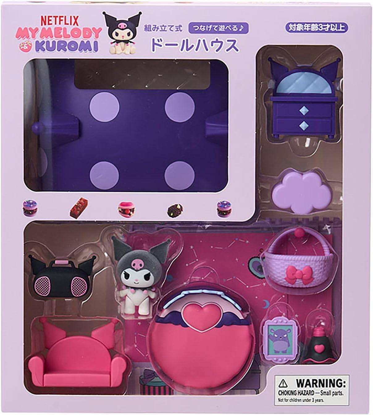 sanrio クロミ ドールハウス Netflixオリジナルアニメ My Melody ＆ Kuromi 600431 クロミ 人形用ハウス、建物の商品画像
