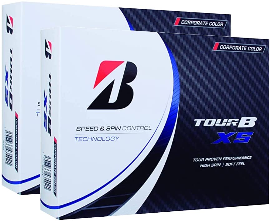 ブリヂストンスポーツ TOUR B XS コーポレートカラー （ホワイト） 2022年モデル 2ダース BRIDGESTONE GOLF TOUR B ゴルフボールの商品画像