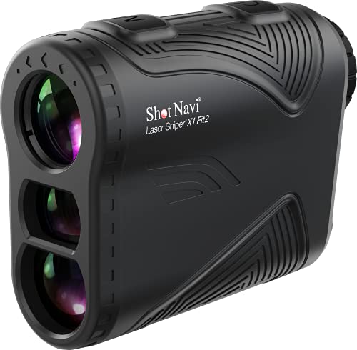 ShotNavi ShotNavi Laser Sniper X1 Fit2 1000 レーザー距離計（ブラック） ゴルフ用距離計の商品画像