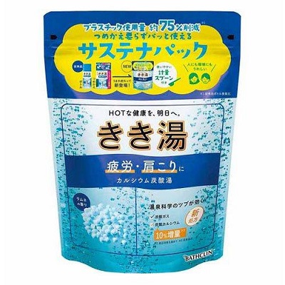 バスクリン きき湯 カルシウム炭酸湯 本体 360g×1 きき湯 浴用入浴剤