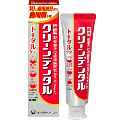 クリーンデンタル トータルケア 150g×1本の商品画像
