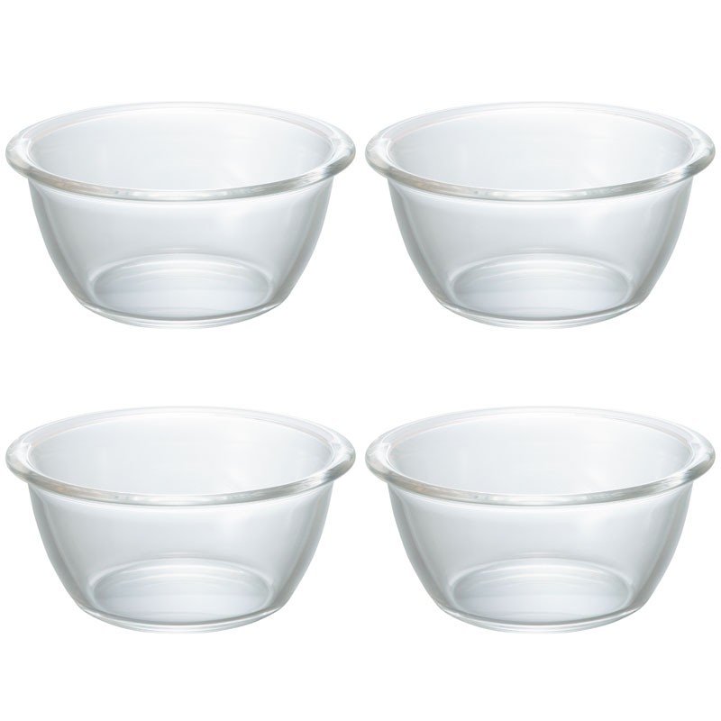 HARIO （ハリオ） 耐熱サラダボウル 4個セット HSB-2812