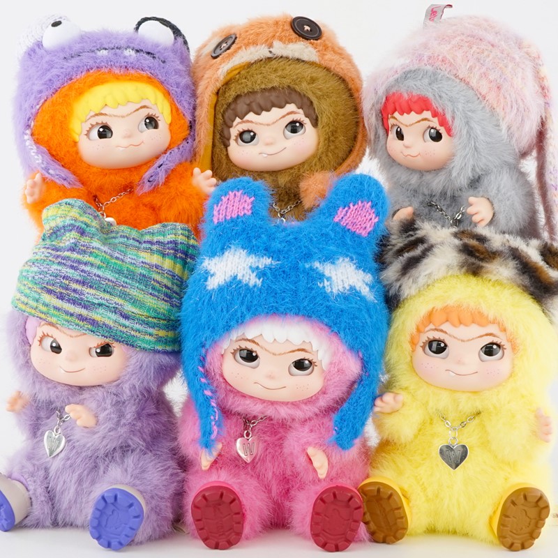 ♯Hqi23DZブクブクアワーだいたいこんなカンジ!マスコット全5種 Hashy ワクク トレーディングマスコットシリーズ FUZZY TRENDY FUN