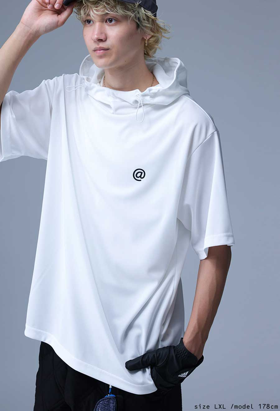  great popularity! re-arrival expectation equipped!ANTIQUA GOLF×STCH pull over men's free shipping * repeated ..100pt mail service possible [Z]