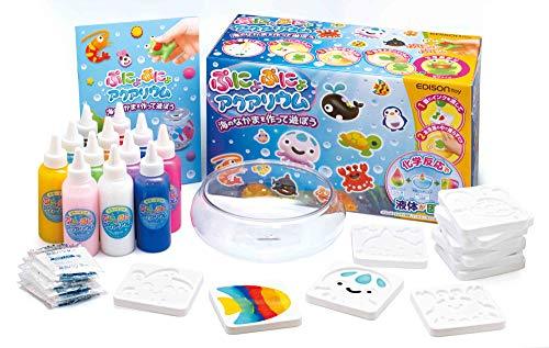 EDISONtoy ぷにょぷにょアクアリウム 海のなかまを作って遊ぼう！（12色）KJT1205の商品画像