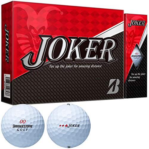 ブリヂストンスポーツ JOKER （ホワイト） BJWXJ 1ダース BRIDGESTONE GOLF ゴルフボールの商品画像