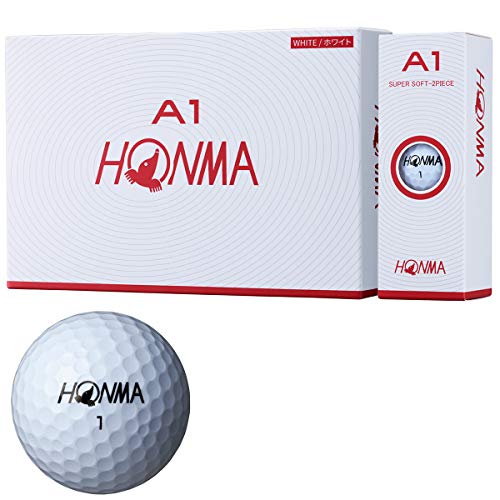 HONMA GOLF HONMA A1 ボール （ホワイト） BT1905 1ダース ゴルフボールの商品画像