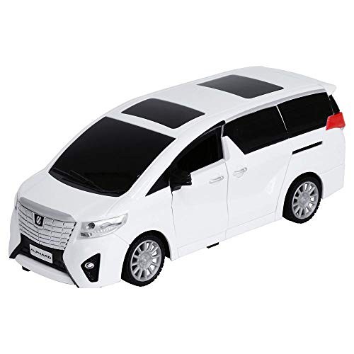Toyota (トヨタ) 承認済 ALPHARD (アルファード) 1/24スケール R/Cカー (ラジオコントロールカー) WHITE (ホワイト) ラジコン自動車の商品画像