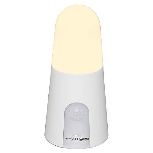 アイリスオーヤマ 乾電池式LEDセンサーライト スタンドタイプ 電球色 BSL40SL-WV2 （522484） 1個の商品画像
