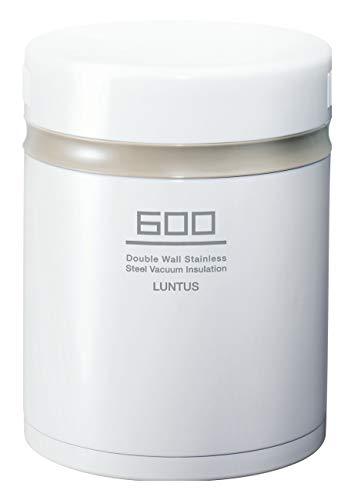 ランタスBE ステン保温ランチ 600ml HLB-B600 （ホワイト）の商品画像