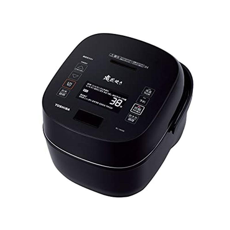 TOSHIBA 東芝 RC-10VXR-K (グランブラック) 炎匠炊き 真空圧力IH炊飯器