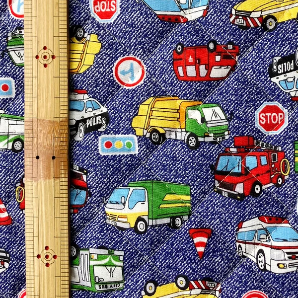  quilt cloth 105CM width ×50CM made in Japan .. car bag making quilting cloth cut Cross 