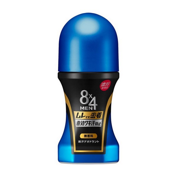 Kao 8×4 MEN 濃厚ロールオン 無香料 60ml 花王 ×1個 8×4 MEN 制汗、デオドラント剤の商品画像