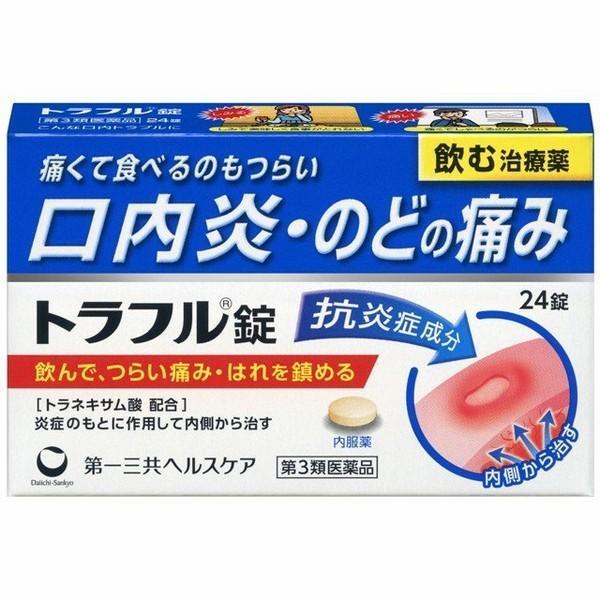 第一三共ヘルスケア トラフル錠 24錠（第3類医薬品）×1個の商品画像