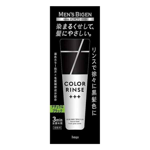 メンズビゲン カラーリンス＋＋＋ 120g（ナチュラルブラック）×1個の商品画像