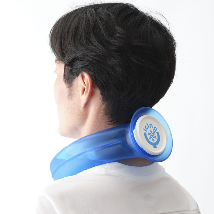 [2 piece and more buy free shipping ] hands free neck cooler icing U icing u cold temperature both correspondence specification sport outdoor baseball soccer tennis neck origin [. middle . measures ]