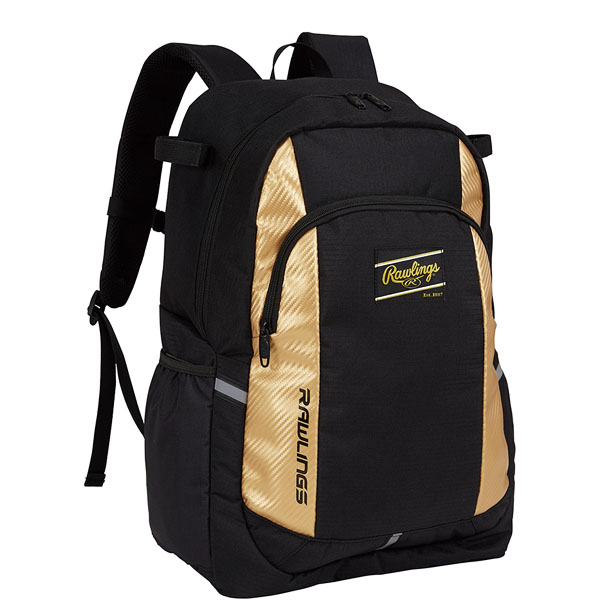 ローリングス ジュニアバックパック 33L EBP15F01（ブラック/ゴールド）の商品画像