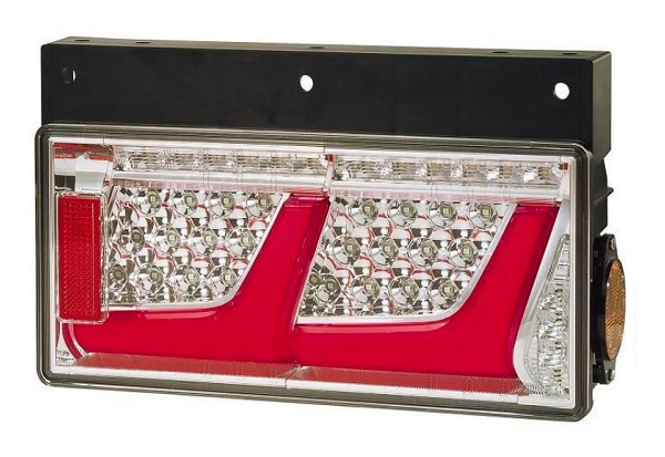 小糸製作所 トラック用オールLEDリアコンビネーションランプ2連タイプ シーケンシャルターンレッドVer.（右） LEDRCL-24R2Sの商品画像