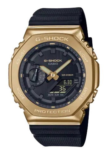 CASIO G-SHOCK METAL COVERED BLACK×GOLD GM-2100G-1A9JF G-SHOCK
