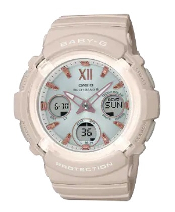 BABY-G BGA-2800 Series 電波ソーラーモデル BGA-2800-4A2JF （ピンクベージュ）の商品画像